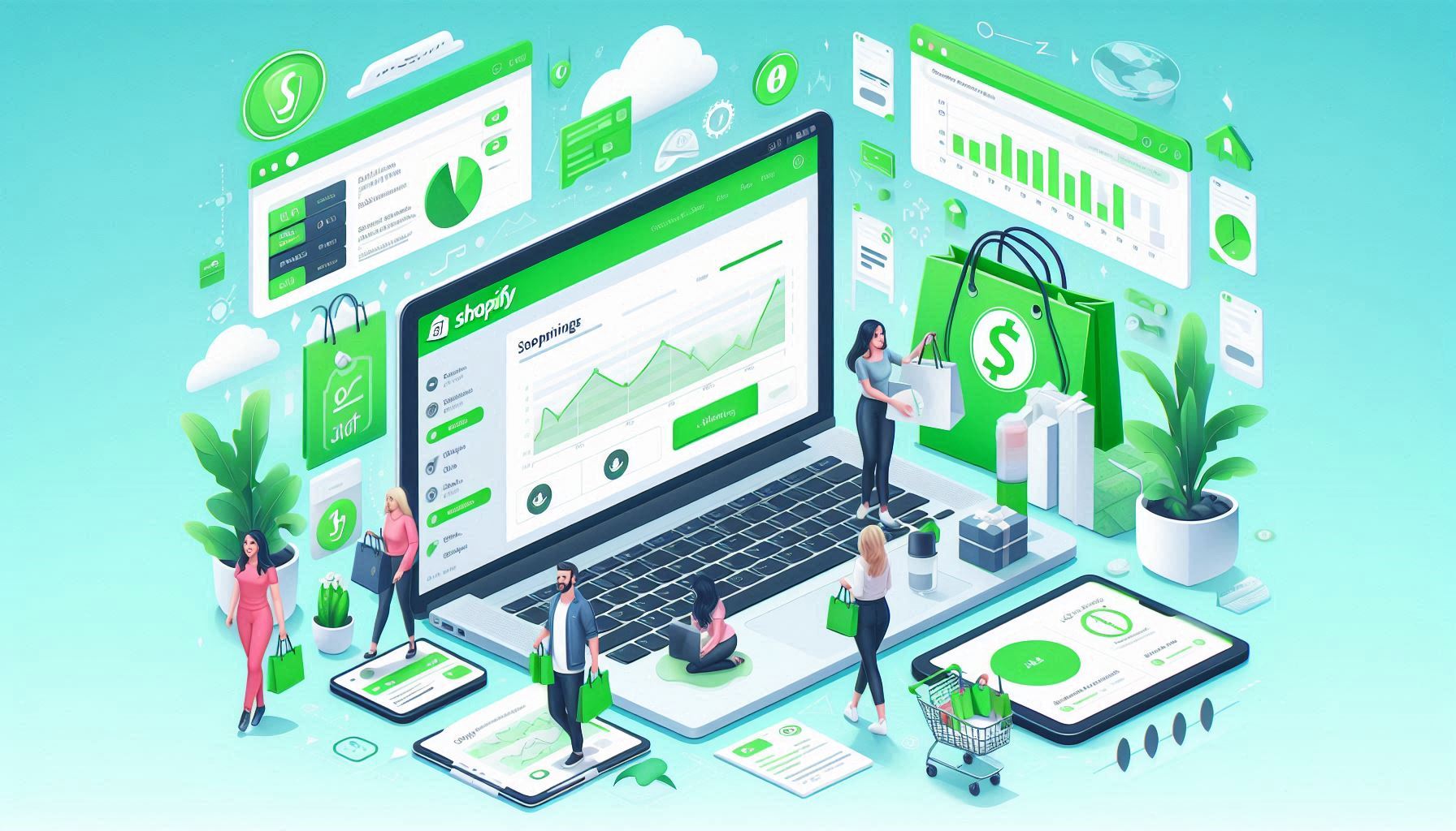 A-modern-digital-illustration-of-a-Shopify-storefront-dashboard